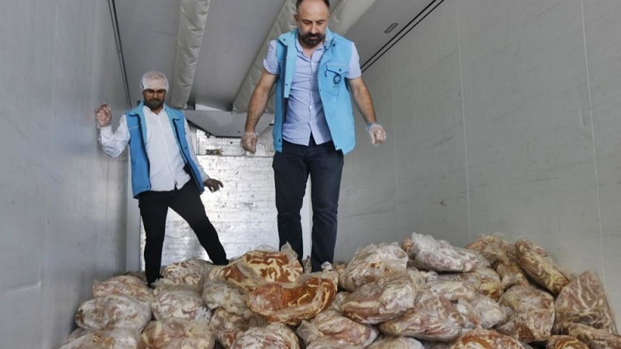 Diyarbakır’da sağlığa zararlı 5 ton et ele geçirildi!