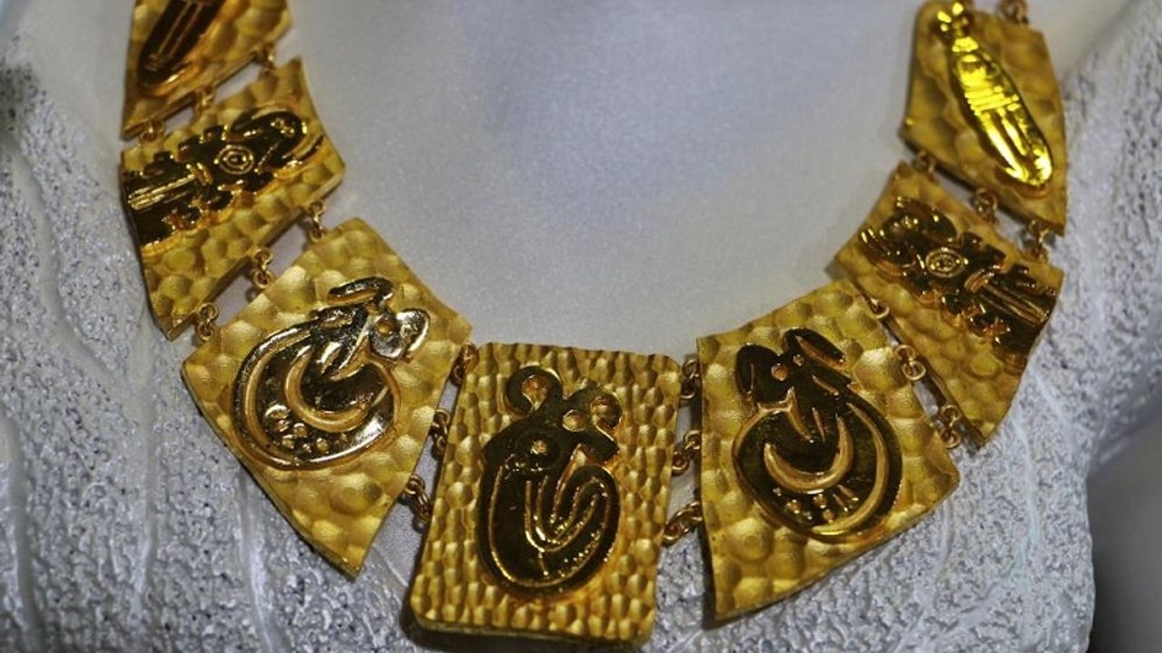 Diyarbakır’daki o figürler altın üzerine işlendi