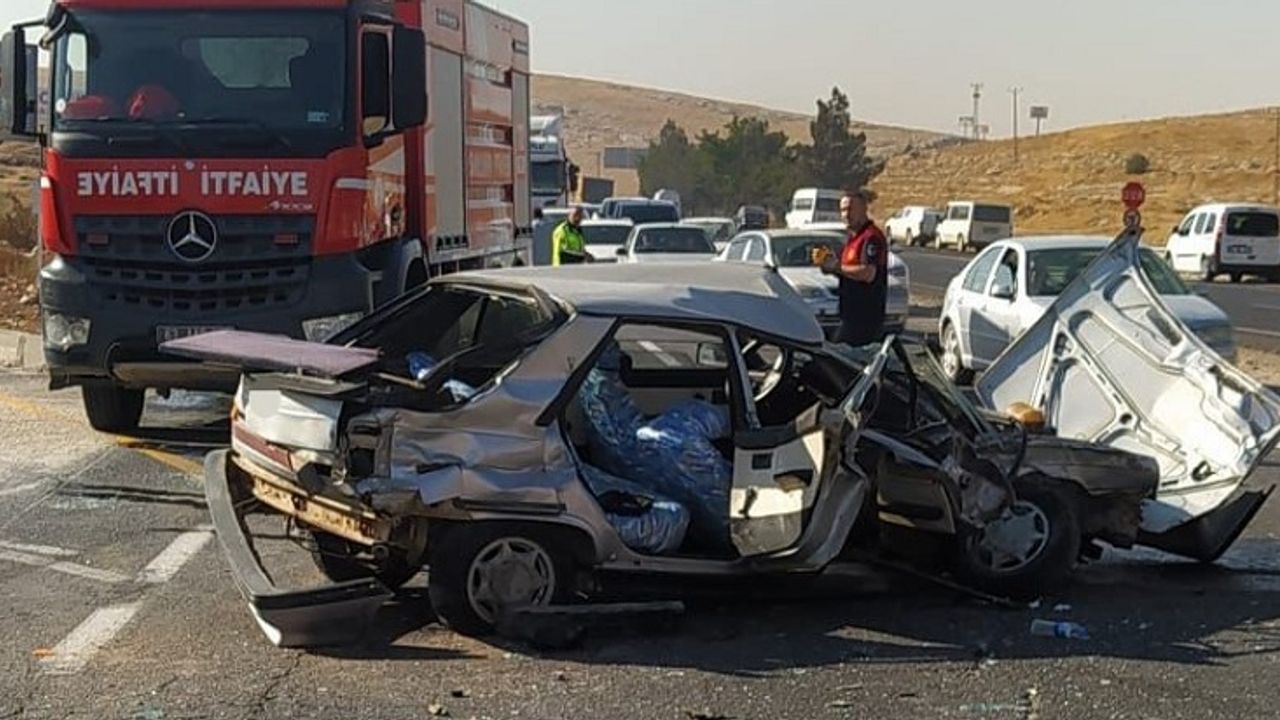 Urfa'da trafik kazası: 5 yaralı