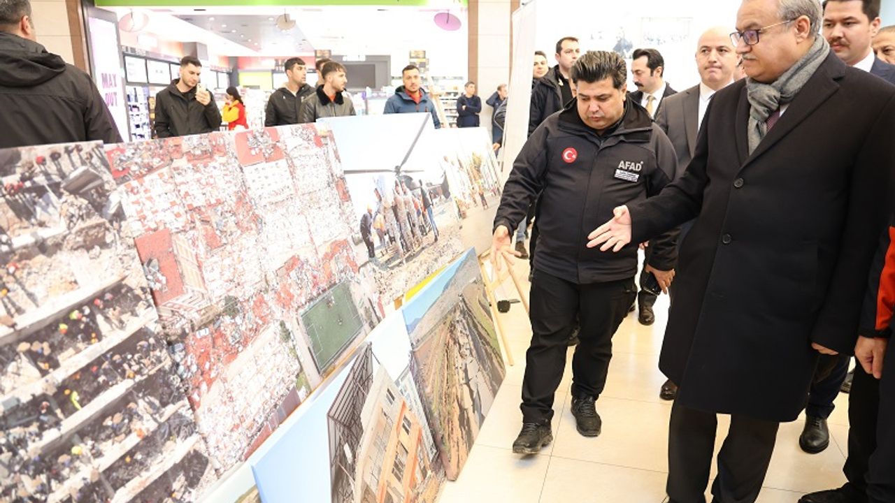 Diyarbakır'da deprem sergisi düzenlendi