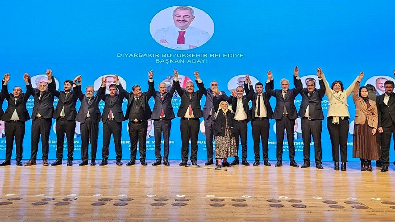 AK Parti Diyarbakır belediye başkan adayları açıklandı