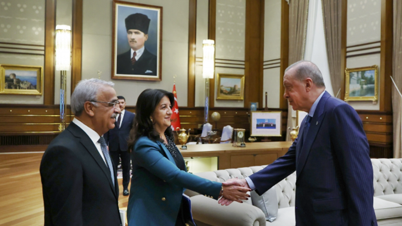 Erdoğan'la görüşen DEM Parti’den ilk açıklama!