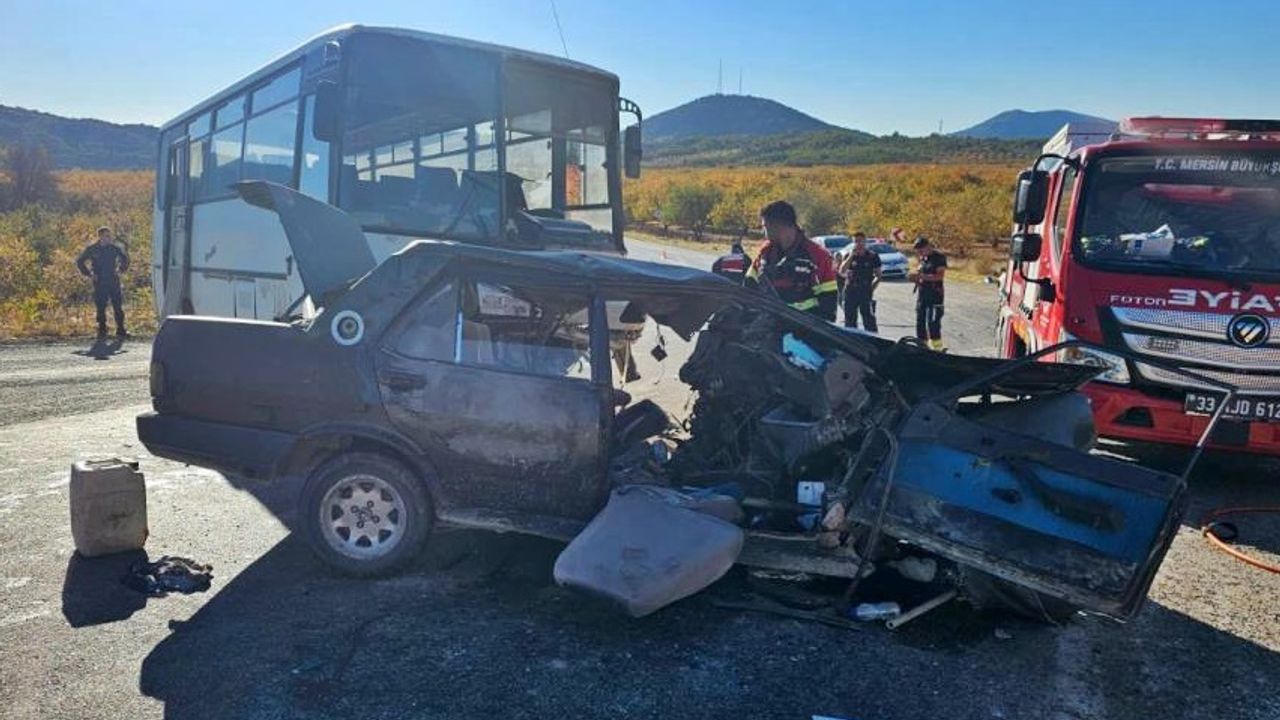 İşçileri taşıyan midibüs kaza yaptı: Çok sayıda ölü ve yaralılar var!
