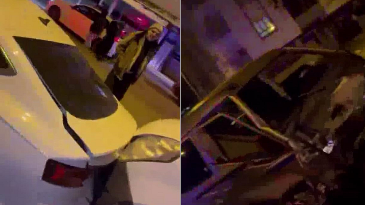 Diyarbakır'da 8 araca çarpan alkollü sürücü zorla durabildi!