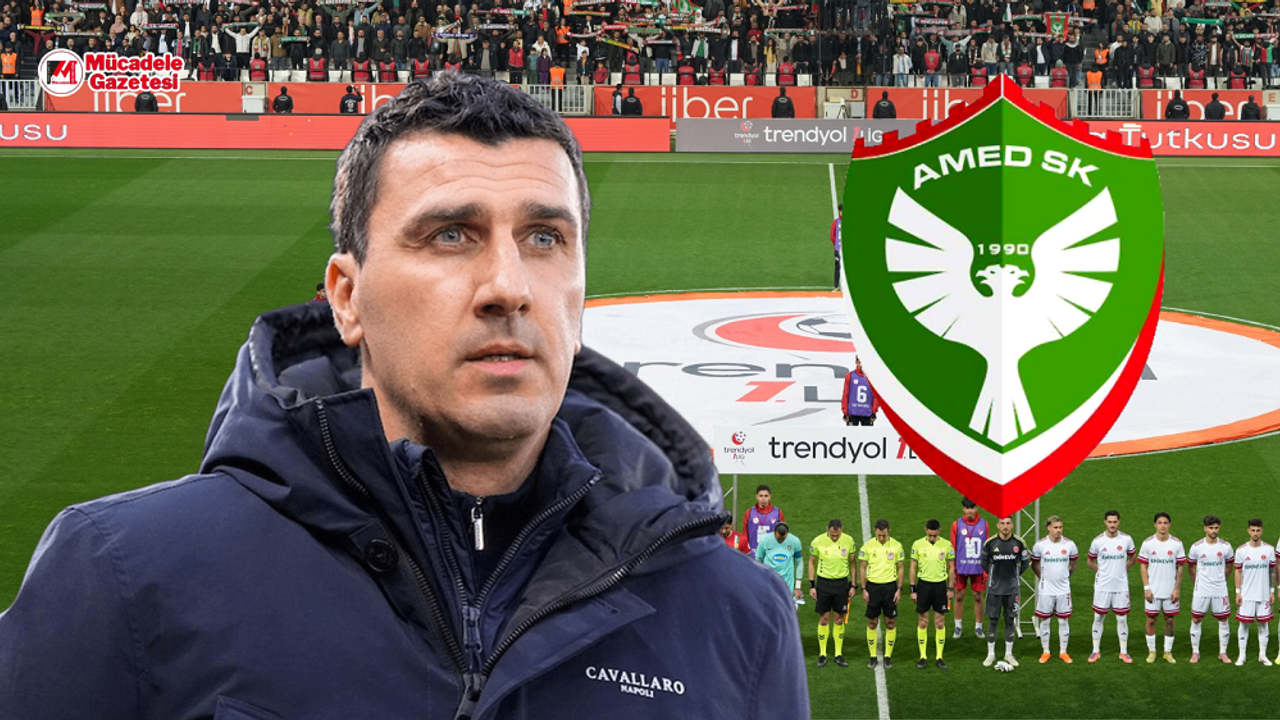 Amedspor teknik direktörlük için gözünü Avrupa’ya dikti: O h