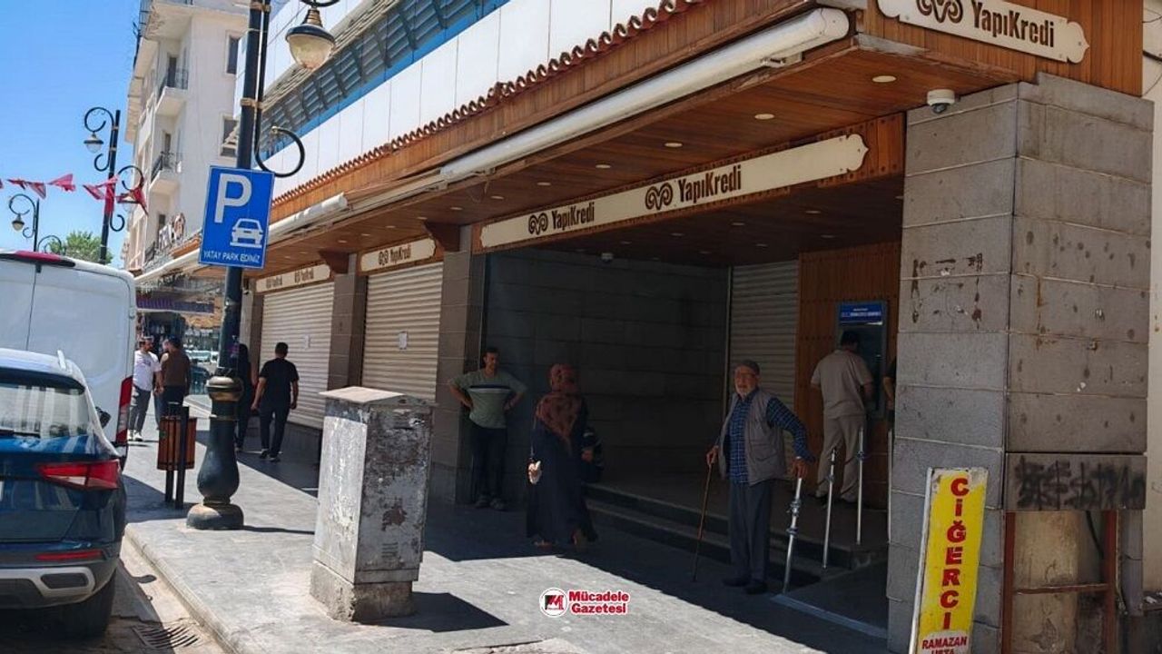 Diyarbakır’da Koç Holding’in bankasına silahlı saldırı