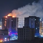 Diyarbakır'da korkutan yangın: Plaza alevlere teslim!