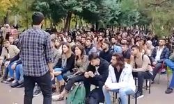 VİDEO- Dicle Üniversitesi’nde oturma eylemi!