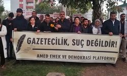 Diyarbakır’da gazetecilerin gözaltına alınmasına tepki!