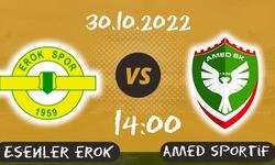 Esenler Erokspor - Amedspor maçını canlı izle