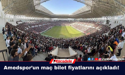 Amedspor - Isparta 32 Spor maçı bilet fiyatları açıklandı!