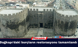 Dağkapı’daki burçların restorasyonu tamamlandı