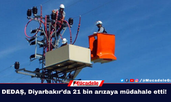 DEDAŞ, Diyarbakır’da 21 bin arızaya müdahale etti!