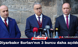 Diyarbakır Surları’nın 3 burcu daha açıldı!