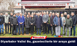 Diyarbakır Valisi Su, gazetecilerle bir araya geldi