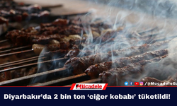 Diyarbakır’da 2 bin ton ‘ciğer kebabı’ tüketildi!