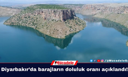 Diyarbakır’da barajların doluluk oranı açıklandı!