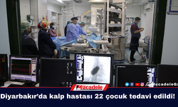 Diyarbakır’da kalp hastası 22 çocuk tedavi edildi!