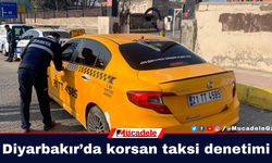 Diyarbakır’da korsan taksi denetimi