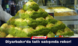 Diyarbakır’da tatlı satışında rekor!