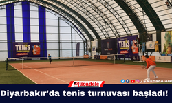 Diyarbakır'da tenis turnuvası başladı