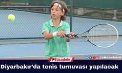 Diyarbakır’da tenis turnuvası yapılacak