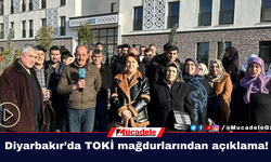 VİDEO- Diyarbakır’da TOKİ mağdurlarından açıklama!