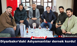 Diyarbakır’daki Adıyamanlılar dernek kurdu!