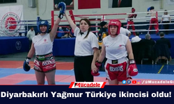 Diyarbakırlı Yağmur Türkiye ikincisi oldu!