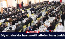 Diyarbakır’da husumetli aileler barıştırıldı