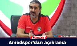 Amedspor Teknik Direktörü Ahmet Yıldırım'dan açıklama