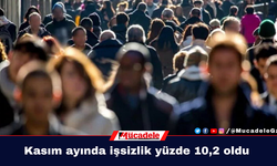 Kasım ayında işsizlik yüzde 10,2 oldu