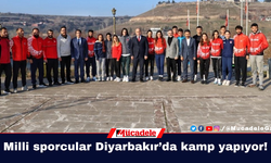 Milli sporcular Diyarbakır’da kamp yapıyor!