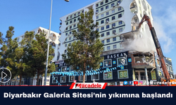 Diyarbakır Galeria Sitesi’nin yıkımına başlandı