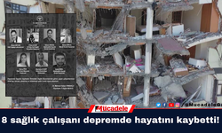 Diyarbakır'da 8 sağlık çalışanı depremde hayatını kaybetti!