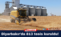 Diyarbakır'da 813 tesis kuruldu!