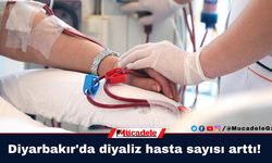 Diyarbakır'da diyaliz hasta sayısı arttı!