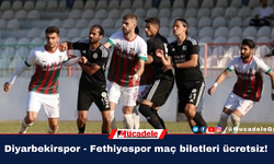 Diyarbekirspor - Fethiyespor maç biletleri ücretsiz!