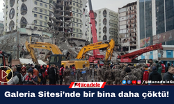 Galeria Sitesi’nde bir bina daha çöktü!