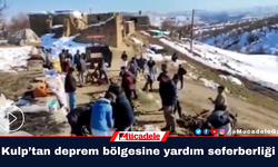 Kulp’tan deprem bölgesine yardım seferberliği