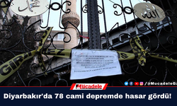 Diyarbakır'da 78 cami depremde hasar gördü!