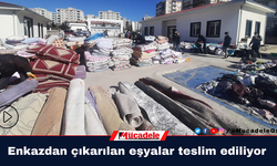 Diyarbakır’da enkazdan çıkarılan eşyalar teslim ediliyor