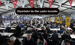 Diyarbakır’da iftar çadırı kuruldu