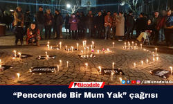 Diyarbakır’da “Pencerende Bir Mum Yak” çağrısı