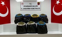 Diyarbakır’da 100 kilo esrar ele geçirildi