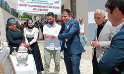 Diyarbakır'da kursiyerler çalışmalarını sergiledi