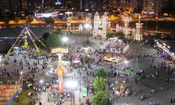 Diyarbakır’da lunaparkı 100 bin kişi ziyaret etti