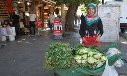 Diyarbakır’da 20 yıldır yeşillik satan kadın esnaf: Gururluyum