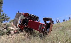 Tarlada traktör devrildi: 1 kişi hayatını kaybetti