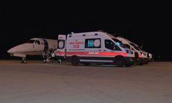 Ambulans uçak Diyarbakır ve Van’daki hastalar için havalandı